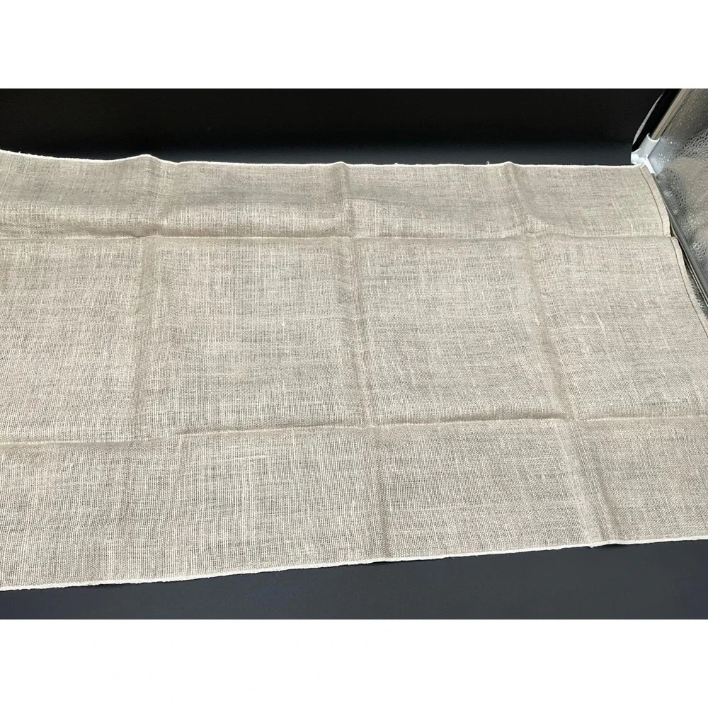 Early American Landmarks Tea Towel Linen Wall Hanging New England Map
